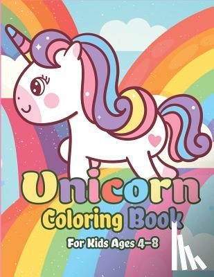 The Coloring Book Art Design Studio - Unicorn Coloring Book for Kids Ages 4-8