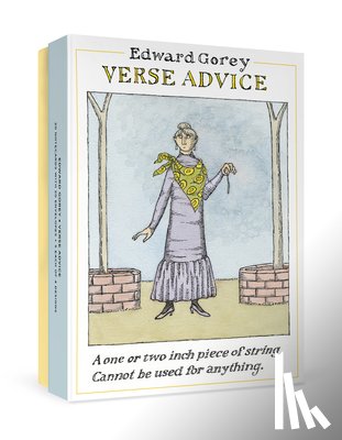 Gorey, Edward - Edward Gorey: Verse Advice Boxed Notecards