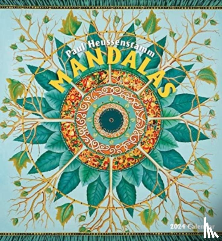 Huessenstamm, Paul - Paul Heussenstamm: Mandalas 2024 Wall Calendar
