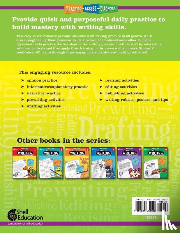 Pearce, Tracy - 180 Days of Writing for Kindergarten (Spanish)
