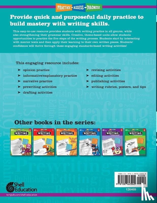 Van Dixhorn, Brenda - 180 Days of Writing for Second Grade (Spanish)