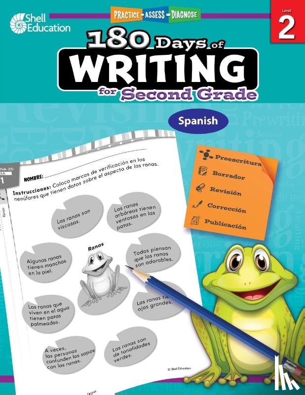 Van Dixhorn, Brenda - 180 Days of Writing for Second Grade (Spanish)
