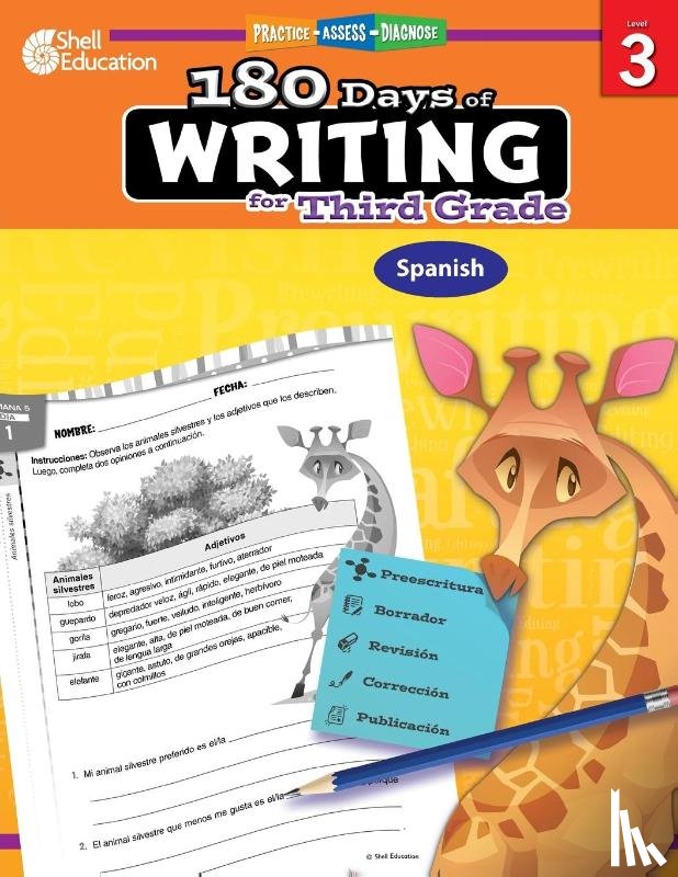 Sturgeon, Kristi - 180 Days of Writing for Third Grade (Spanish)