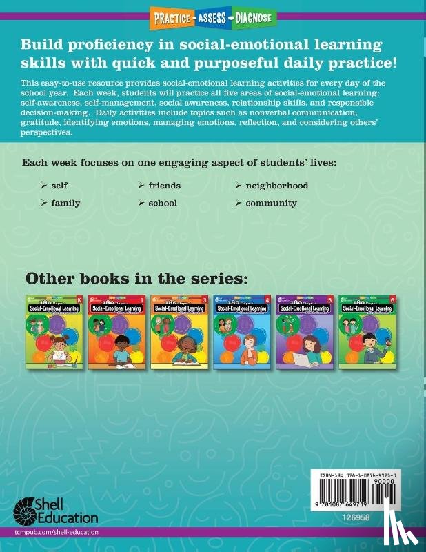 Hinrichsen, Kris - 180 Days™: Social-Emotional Learning for Second Grade