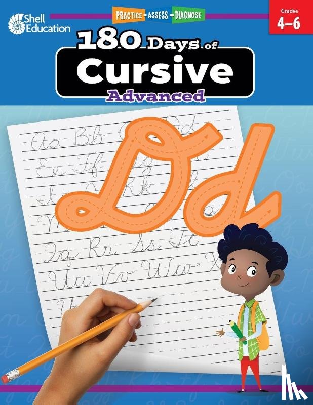 Shell Education - 180 Days of Cursive