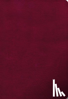 Holman Bible Publishers - NASB Super Giant Print Reference Bible, Burgundy Leathertouch, Indexed