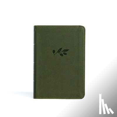Holman Bible Publishers - NASB Large Print Compact Reference Bible, Olive Leathertouch