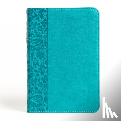 Holman Bible Publishers - NASB Large Print Compact Reference Bible, Teal Leathertouch