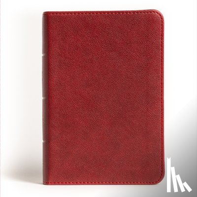 Holman Bible Publishers - NASB Large Print Compact Reference Bible, Burgundy Leathertouch