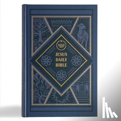Milioni, Dwayne - CSB Jesus Daily Bible, Hardcover: Guided Readings Showing Christ Throughout Scripture