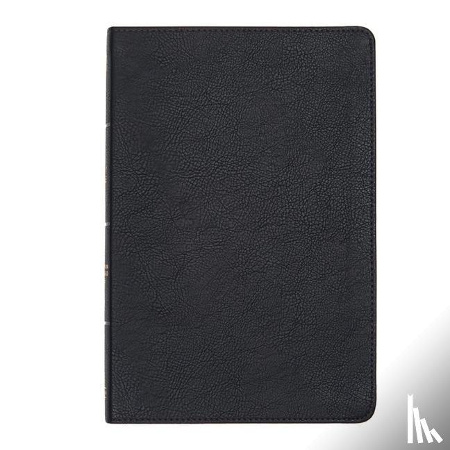 Csb Bibles By Holman - CSB Large Print Thinline Bible, Black Leathertouch