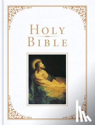 Holman Bible Publishers - KJV Family Bible, White Imitation Leather Over Board
