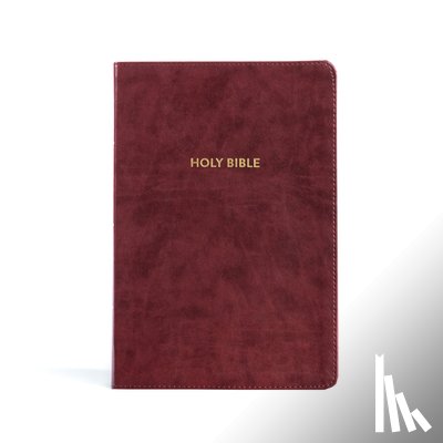 Holman Bible Publishers - Holman Bible Publishers: KJV Rainbow Study Bible, Burgundy L