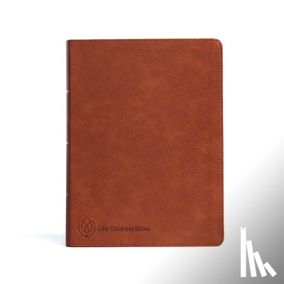 New Growth Press - CSB Life Counsel Bible, Burnt Sienna Leathertouch: Practical Wisdom for All of Life