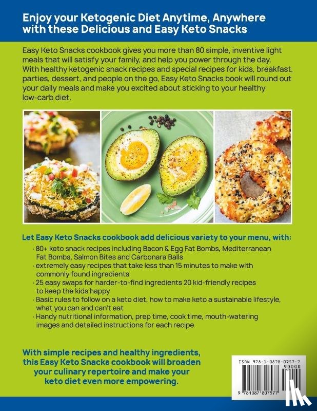 Donnelly, Kaitlyn - Easy Keto Snacks