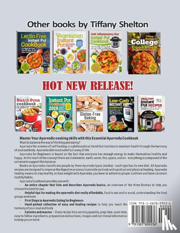 Shelton, Tiffany - Ayurveda Cookbook