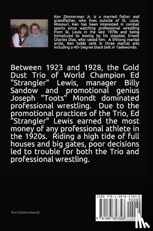 Zimmerman, Ken - Double-Crossing the Gold Dust Trio