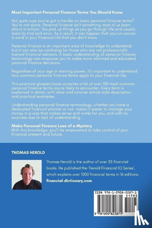 Herold, Thomas - Personal Finance Terms - Financial Education Is Your Best Investment