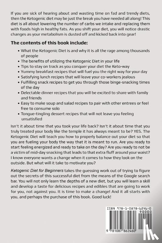 Axe, Jennifer - Keto Diet for Beginner's