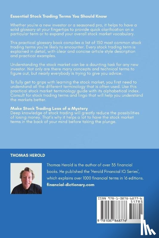 Herold, Thomas - Stock Trading Terms - Financial Education Is Your Best Investment
