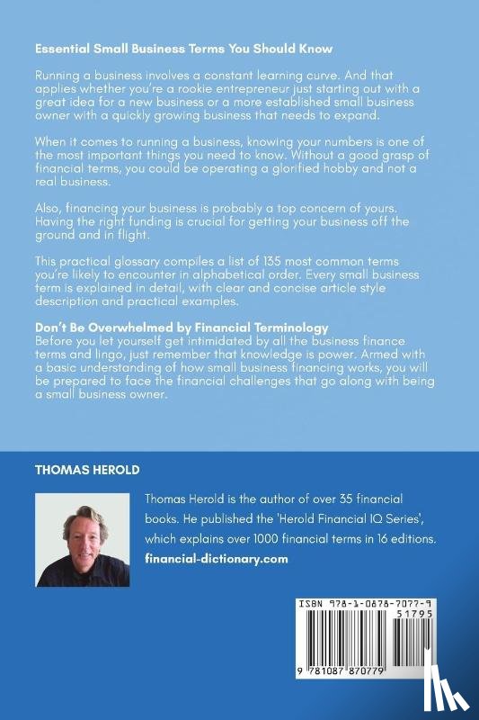 Herold, Thomas - Small Business Terms - Financial Education Is Your Best Investment
