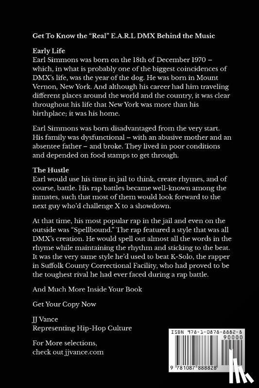 Vance, Jj - DMX for Life by JJ Vance