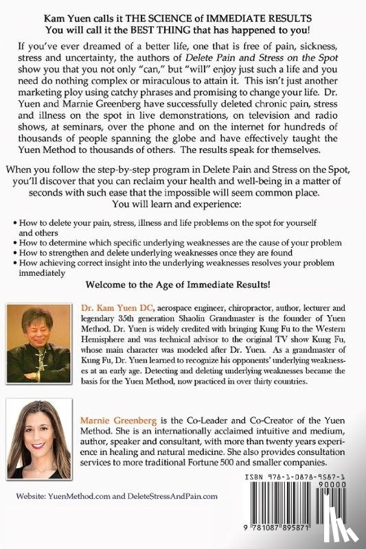 Yuen, Dr Kam, Greenberg, Marnie - Delete Stress and Pain on the Spot!