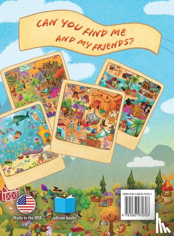 Books, Adisan - Seek and Find with Archie the Bear