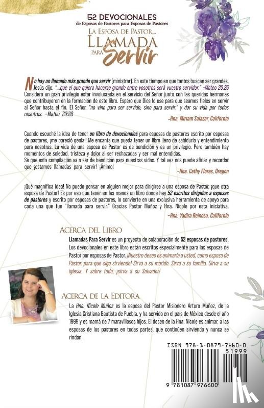 Munoz, Nicole - La Esposa De Pastor... Llamada Para Servir