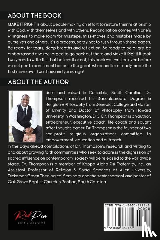 Thompson, Willie J - Make It Right