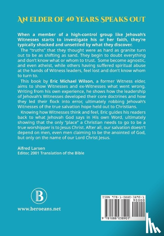 Wilson, Eric Michael - Shutting the Door to the Kingdom of God