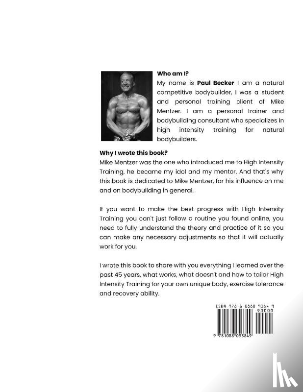 Becker, Paul - Mike Mentzer and Me