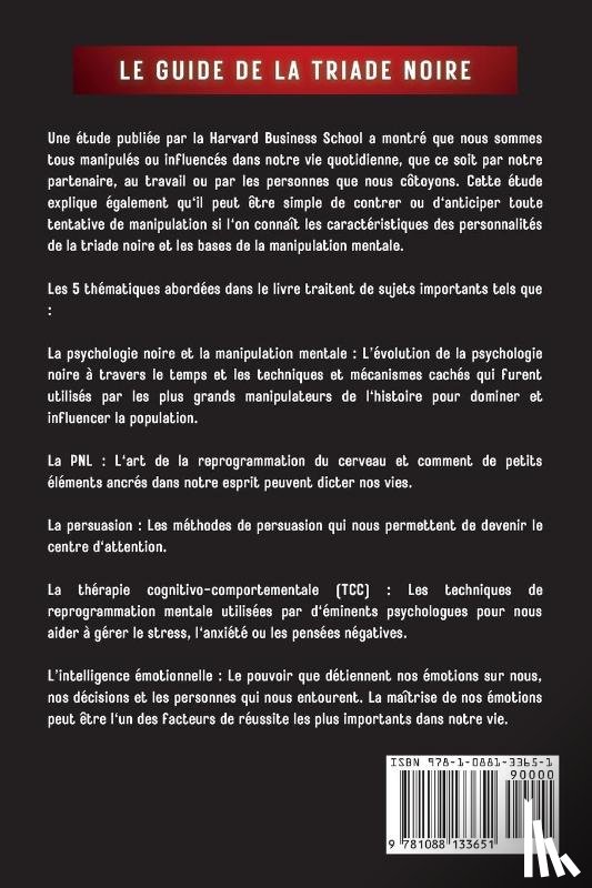 Goleman, Samuel - PSYCHOLOGIE NOIRE ET MANIPULATION MENTALE