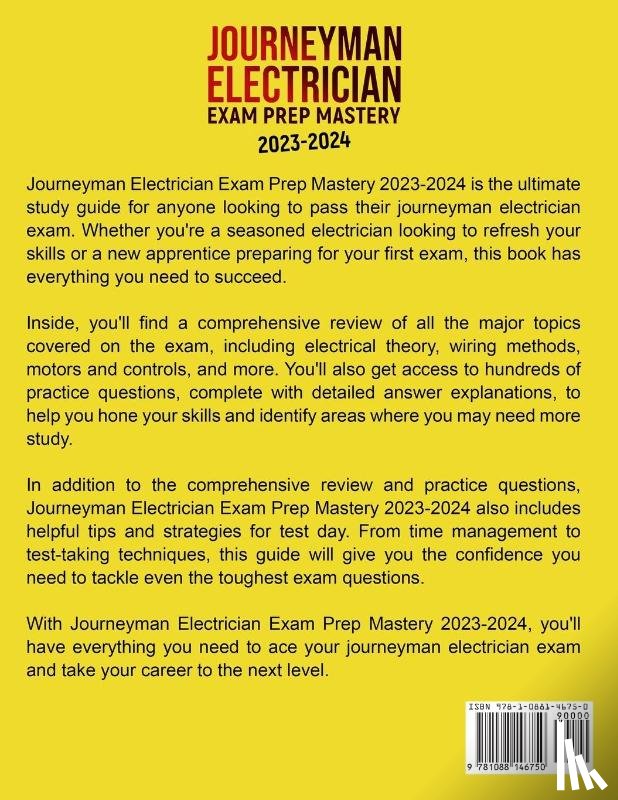 Man, Richard - Journeyman Electrician Exam Prep Mastery 2023-2024