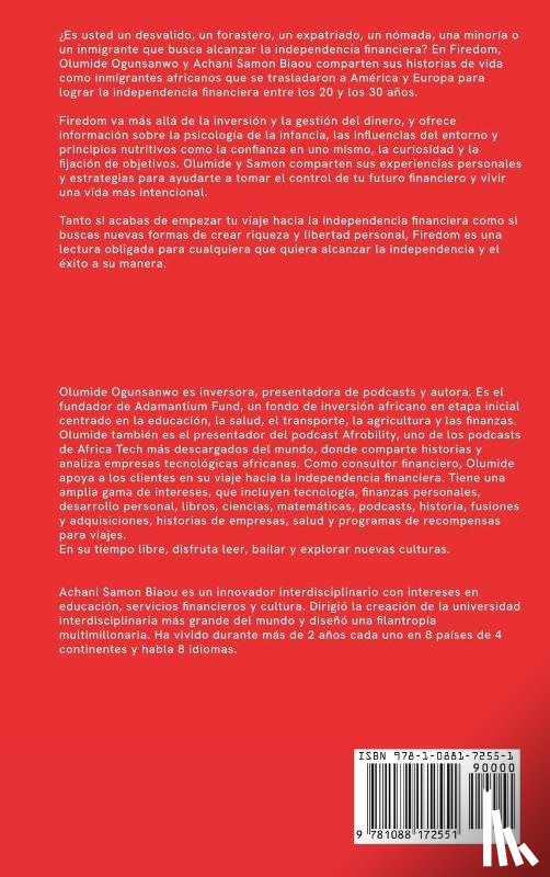 Ogunsanwo, Olumide, Biaou, Achani Samon - Firedom