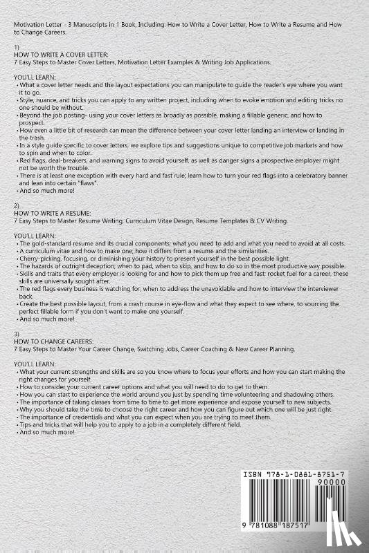 Kingsley, Theodore - Motivation Letter