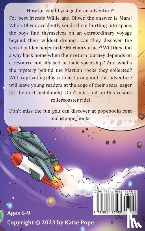 Pope, Katie - The Boy and the Bear Take Mars