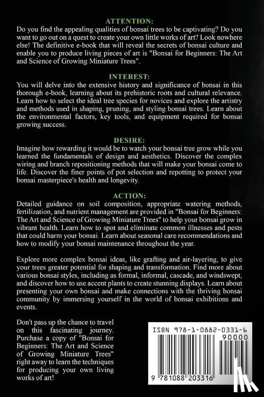 Morales, Luca - Bonsai for Beginners