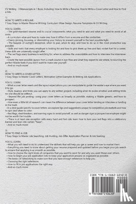 Kingsley, Theodore - CV Writing