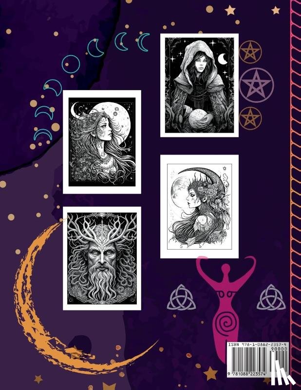 Bail, Kailyn - Witchy Women and The Greenman Advanced Coloring Book