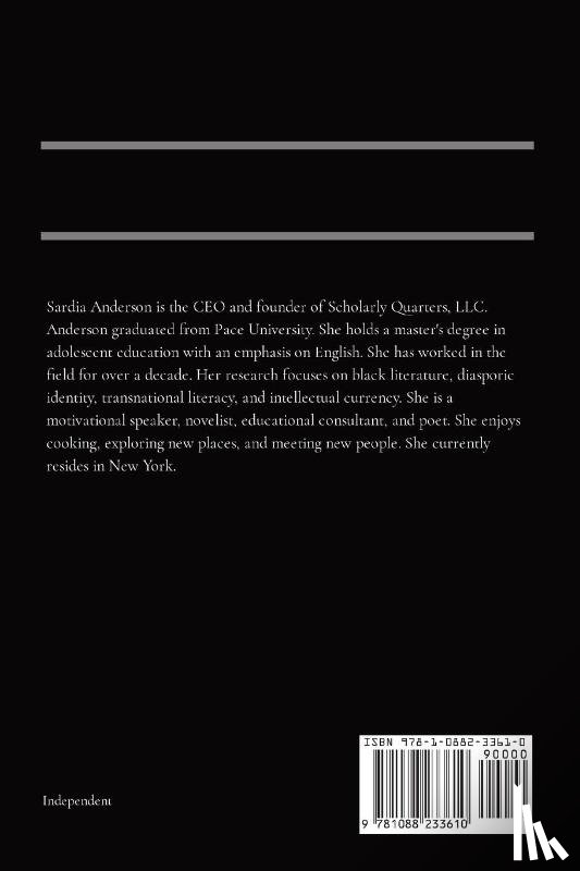 Anderson, Sardia - Post-pandemic Classrooms