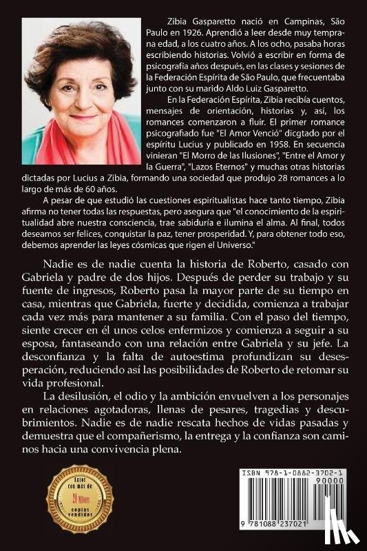 Gasparetto, Zibia, Lucius, Por El Espíritu - Nadie es de Nadie