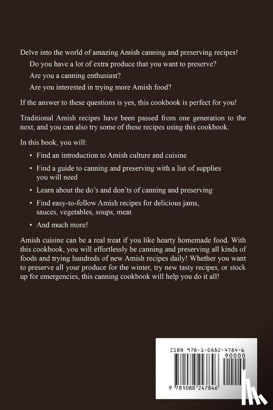 Vargas, Teresita - Amish Canning and Preserving COOKBOOK