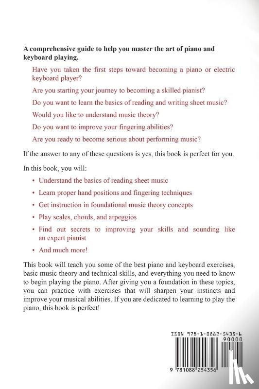 Fox, Sonata - PIANO & Keyboard Exercises for Beginners