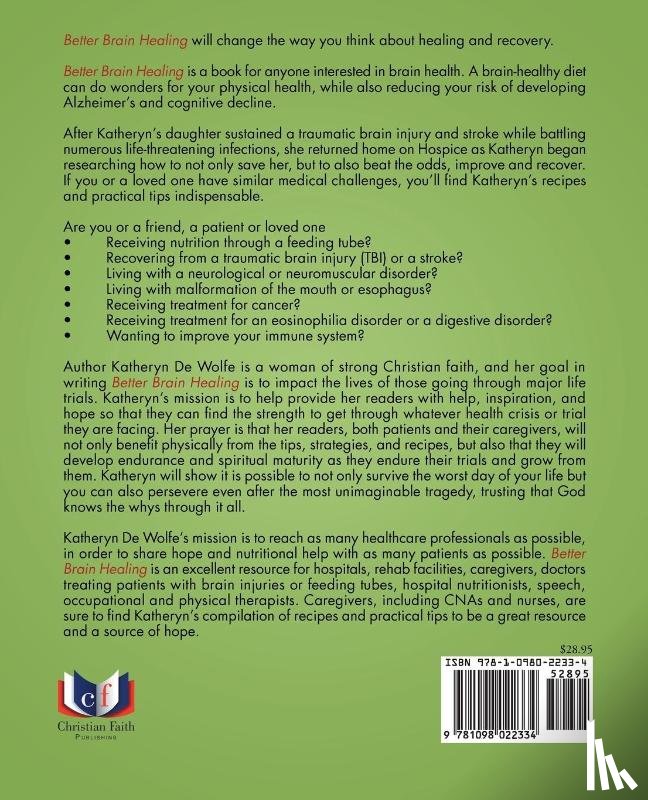 de Wolfe, Katheryn - Better Brain Healing