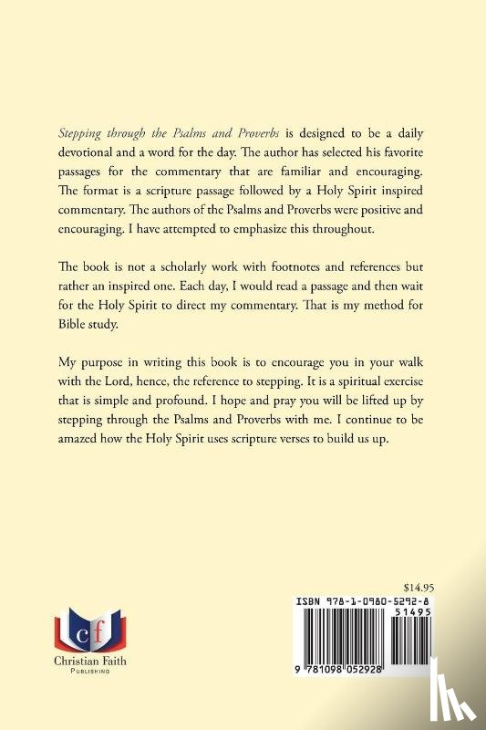 Engle, Alan - Stepping through the Psalms and the Proverbs