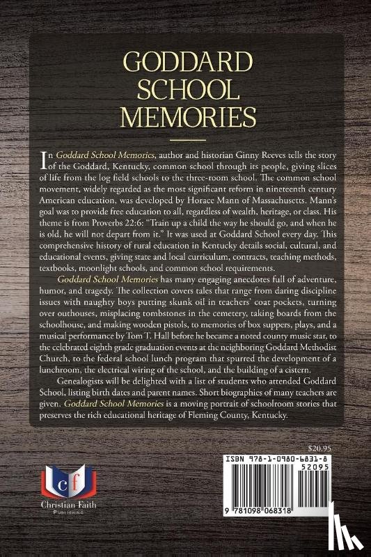 Reeves, Ginny - Goddard School Memories