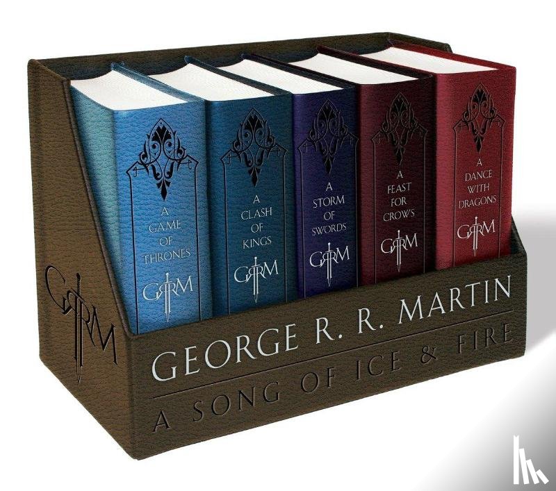 George R. R. Martin - George R. R. Martin's A Game of Thrones Leather-Cloth Boxed Set (Song of Ice and Fire Series)