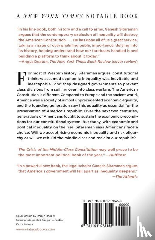 Sitaraman, Ganesh - The Crisis of the Middle-Class Constitution