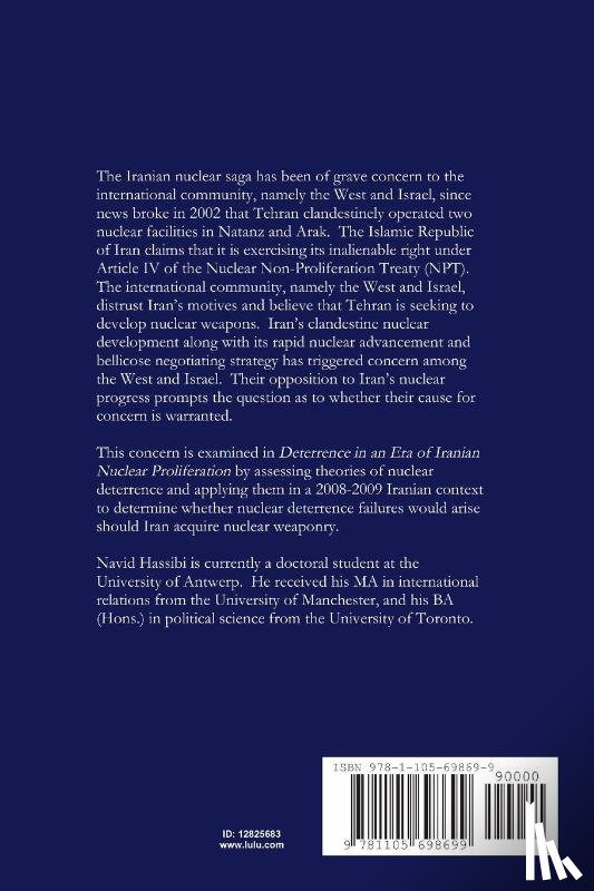 Hassibi, Navid - Deterrence in an Era of Iranian Nuclear Proliferation